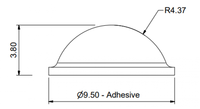 BS 2095 Clear Bumper | hanak-trade.com